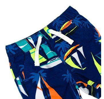 Bemuda com Estampa de Barcos Carter´s - 9 meses - Carter`s