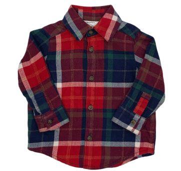 Camisa Xadrez Carter´s - 3 a 6 meses - Carter`s