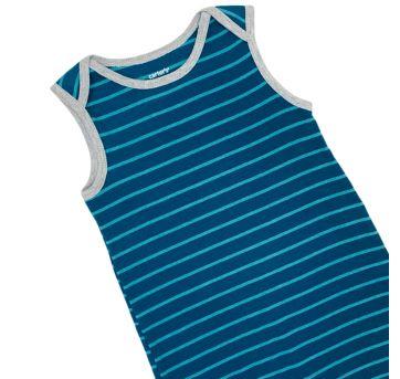 Regata Listrada Azul Turquesa Carter´s - 2 anos - Carter`s