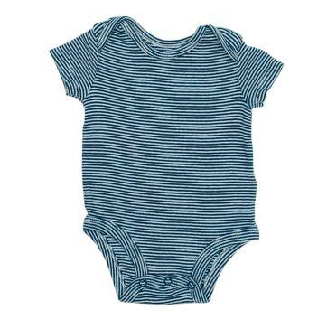 Body Manga Curta Listrado Carter´s - 3 meses - Carter`s