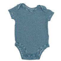 Body Manga Curta Listrado Carter´s - 3 meses - Carter`s