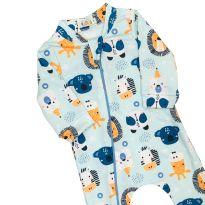 Macacão Animais Coloridos Kambai - 3 a 6 meses - Kambai