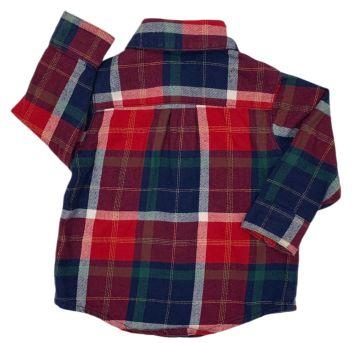 Camisa Xadrez Carter´s - 3 a 6 meses - Carter`s