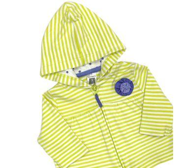 Jaqueta Moletom com Capuz Carter´s - 3 meses - Carter`s