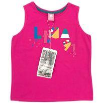 Blusa Regata Rosa Lilica Ripilca - 4 anos - Lilica Ripilica
