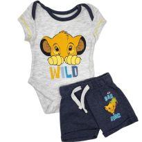 Conjunto Verão Rei Leão Disney Baby - 3 a 6 meses - Disney baby