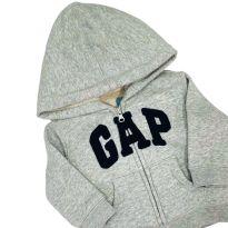Jaqueta Moletom Baby Gap - 6 meses - Baby Gap