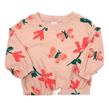 Blusa Moletom Flores e Borboletas Carter´s - 1 ano - Carter`s