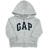 Jaqueta Moletom Cinza Baby Gap - 2 anos - Baby Gap