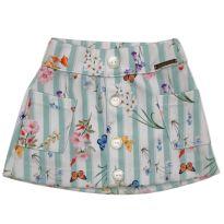 Saia Floral Kiki Xodó - 1 ano - Kiki Xodó