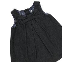 Vestido Cinza Zara Baby - 6 a 9 meses - Zara Baby