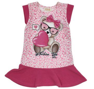 Vestido Ursinho Fashion Life Le Petit Kukiê - 1 ano - Kukiê