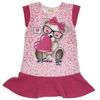 Vestido Ursinho Fashion Life Le Petit Kukiê - 1 ano - Kukiê