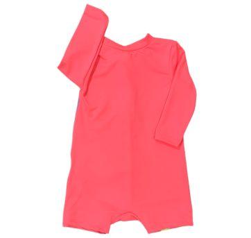 Macacão de Praia com Estampa Fundo do Mar Kukiê - 6 meses - Kukiê