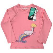 Camiseta de Praia Rosa Estampado com Proteção UV Mormaii - 3 anos - Outro