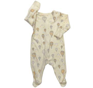 Macacão Manga Longa Estampado Zara Baby - 3 meses - Zara Baby