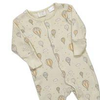 Macacão Manga Longa Estampado Zara Baby - 3 meses - Zara Baby