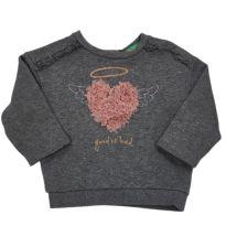 Blusa Moletom "Good or Bad" United Colors Of Benetton - 6 a 9 meses - Outro