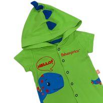 Romper Dino Verde Fisher Price - 3 a 6 meses - Fisher-Price