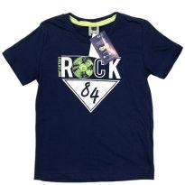 Camiseta Azul "Rock 84" Tile e Sul - 6 anos - Outro