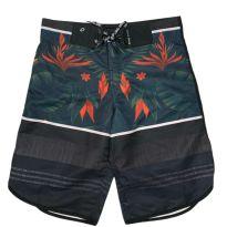 Bermuda com Estampa Tropical Long Bang - 12 anos - Outro