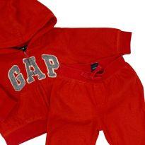 Conjunto Vermelho Gap - 3 a 6 meses - Gap Kids