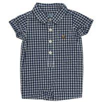 Romper Xadrez Baby Gap - 0 a 3 meses - Baby Gap