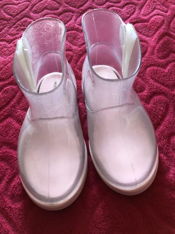 galocha transparente melissa