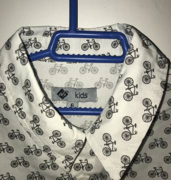 Camisa Bicicleta - 6 anos - Member`s Mark