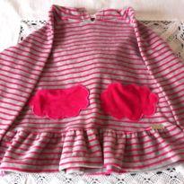 Blusa ou Bata Feminina Infantil Aveludada - 3 anos - Mon Sucré
