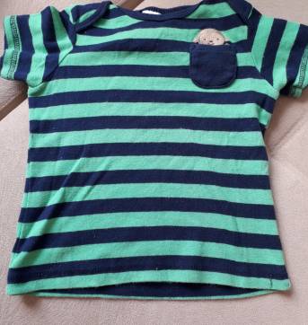 camisa listrada bebe