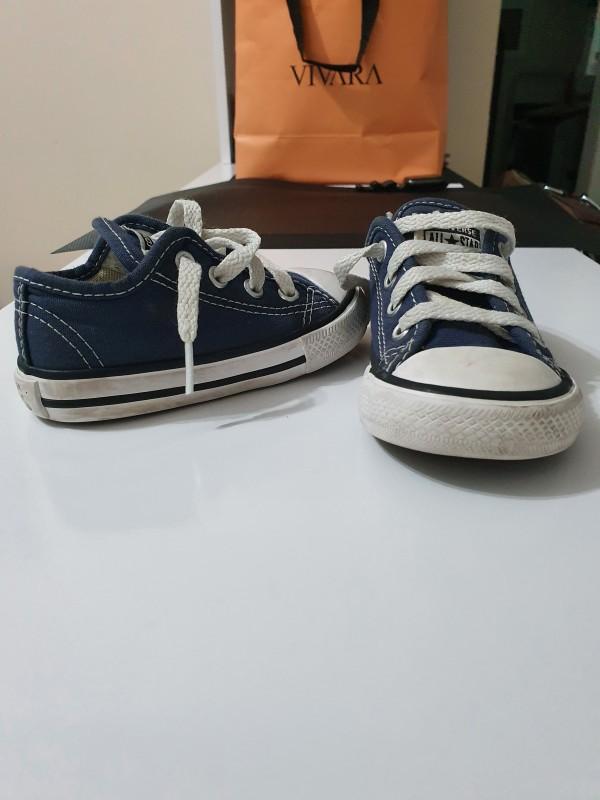 tenis all star tamanho 19