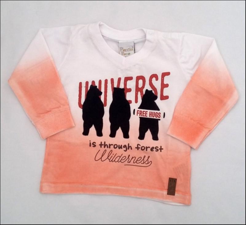 camiseta manga longa tamanho 12