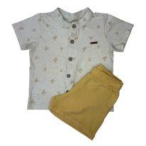 Conjunto camisa e shorts - 1 ano - Colorittá