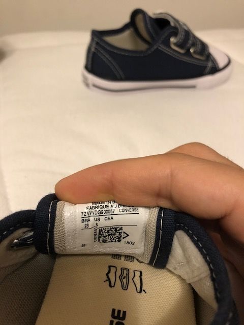 all star azul marinho velcro