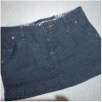 Saia Jeans Poá - 10 anos - Calvin Klein