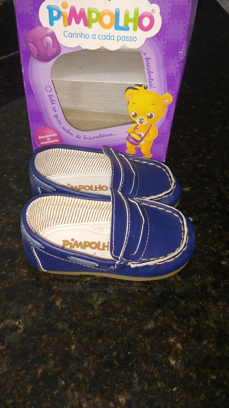 Mocassim azul marinho 19 no Ficou Pequeno - Desapegos de Sapatos quase  novos ou nunca usados para bebês, crianças e mamães. 562375