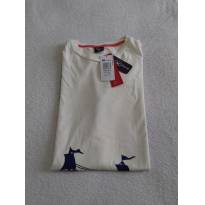 Camiseta Hering  piratas tam 16 NUNCA USADA - 14 anos - Hering Kids
