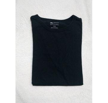 Camiseta Hering preta básica - 14 anos - Hering