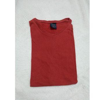 Camiseta Hering vermelha lisa - 14 anos - Hering