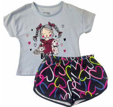 Conjunto verão Marisol - 3 anos - Marisol Play