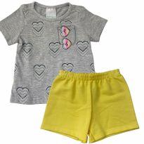 Conjunto verão Malwee Kids - 3 a 6 meses - Malwee Kids