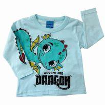 Blusa ML - 6 a 9 meses - Sem etiqueta Importado