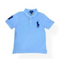 Roupa Camiseta Polo Azul Ralph Lauren - 6 anos - Ralph Lauren