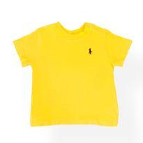 Roupa Camiseta Amarela Ralph Lauren - 9 meses - Ralph Lauren