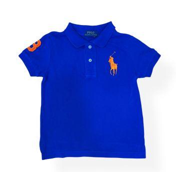 Roupa Camiseta Polo Azul Ralph Lauren - 4 anos - Ralph Lauren