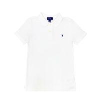 Roupa Camiseta Polo Branca Ralph Lauren - 7 anos - Ralph Lauren