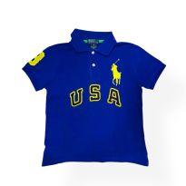 Roupa Camiseta Polo Azul Ralph Lauren - 5 anos - Ralph Lauren