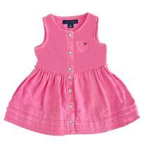 Vestido Rosa Tommy Hilfiger - 1 ano - Tommy Hilfiger