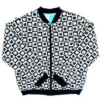 Casaco Estampado Alphabeto - 10 anos - Alphabeto